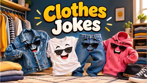 Hilarious Clothes + Jokes Generator