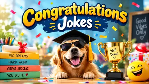 Hilarious Congratulations + Jokes Generator